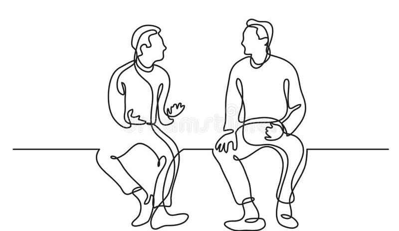 Therapy session illustration